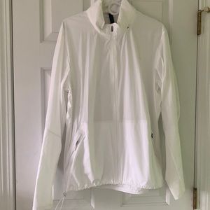 Lulu Lemon running jacket white L